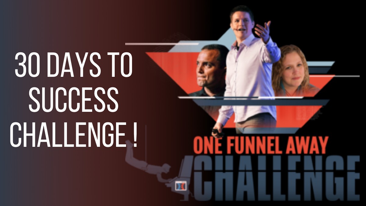 What is the one funnel away challenge